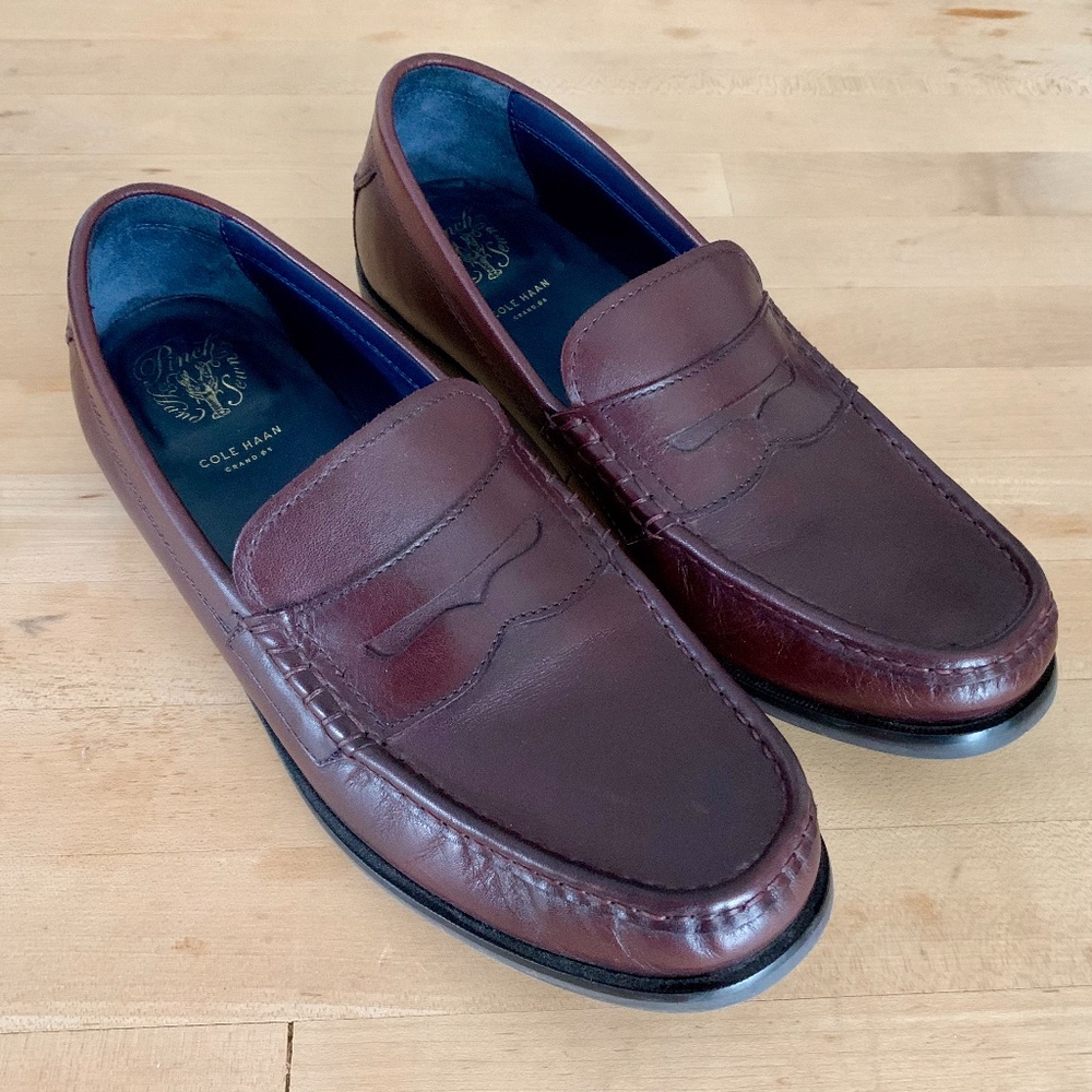 Cole Haan Men's Hand Sewn Pinch Penny Loafer - 9.5
